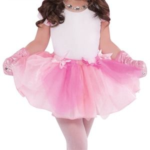 Princess Fairy Pink Tutu Child Costume - One Size